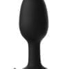 Prowler Large Weighted Butt Plug Non Vibrating Black