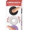 Commander My Best Cock Swellers Silicone Englargement Cockring Waterproof 3 Assorted Colors Per Box