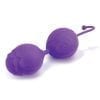 S-Kegels Silicone Textured Kegel Trainers With Internal Balls Purple