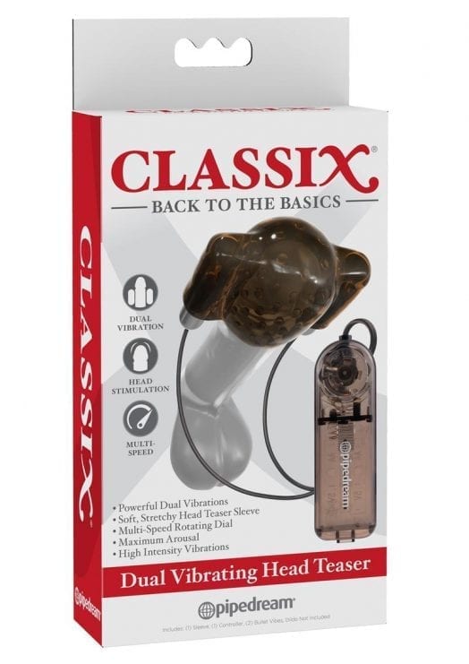 Classix Dual Vibe Head Teaser Blk/smk