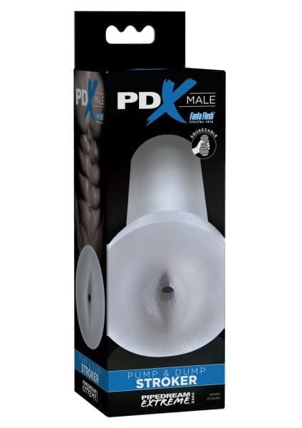 Pdx Male Pump and Dump Stroker Clr
