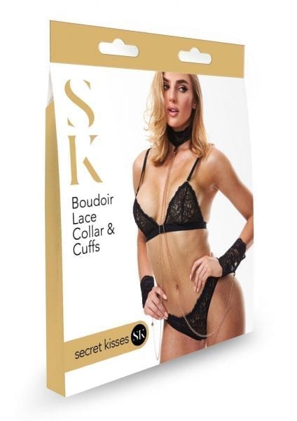 Sk Boudoir Lace Collar and Cuffs