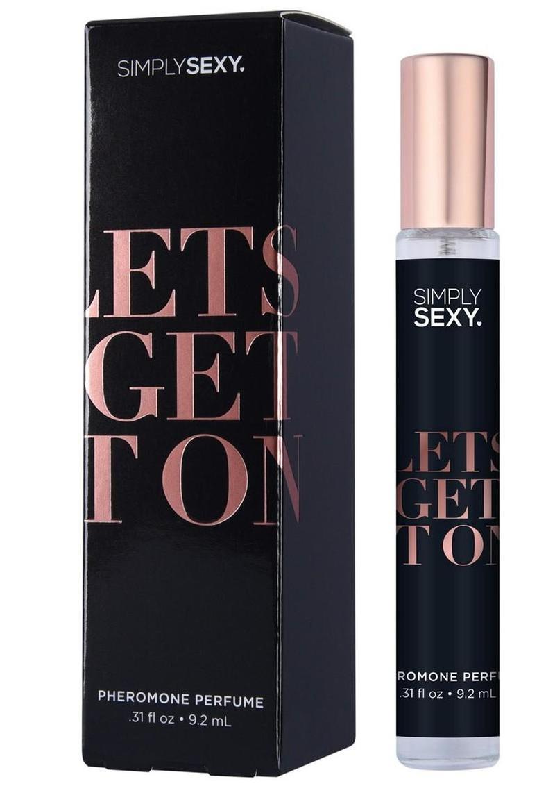 Simply Sexy Pheromone Perfume Let`s Get It On Spray