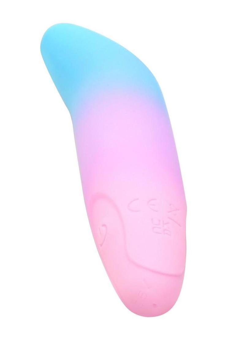 Play With Me Dolphin Kisses Rechargeable Silicone G-Spot Bullet Vibrator – Multicolor