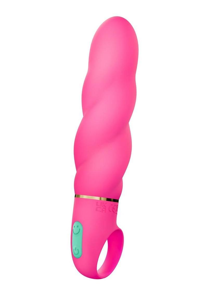 Aria Amazing AF Rechargeable Silicone Vibrator – Fuchsia