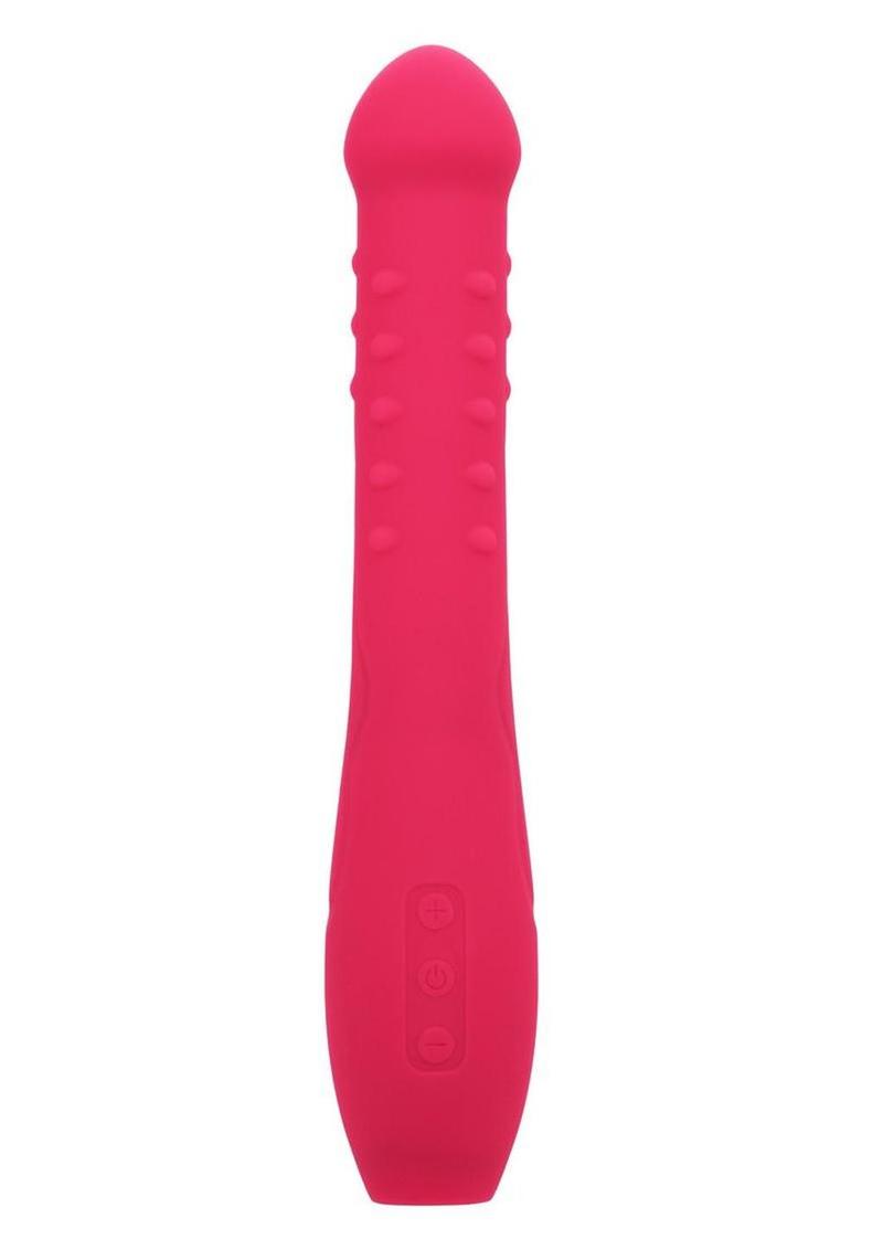 Turbo Glide Sensation Rechargeable Silicone Massager – Pink