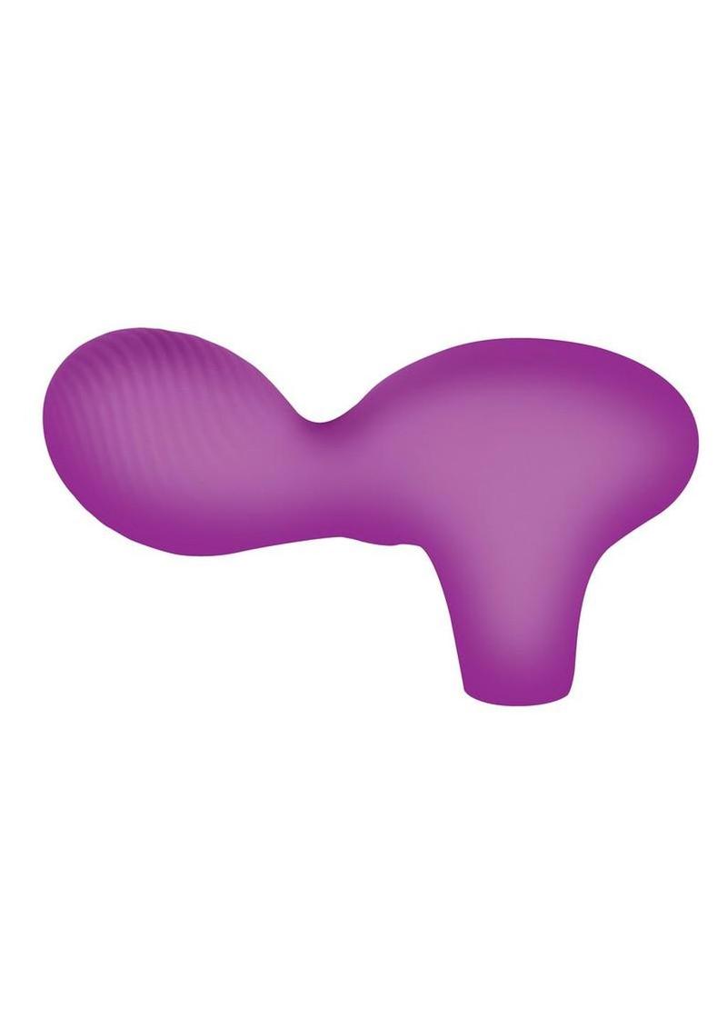Bang! Silicone Rechargeable Finger Vibe – Purple