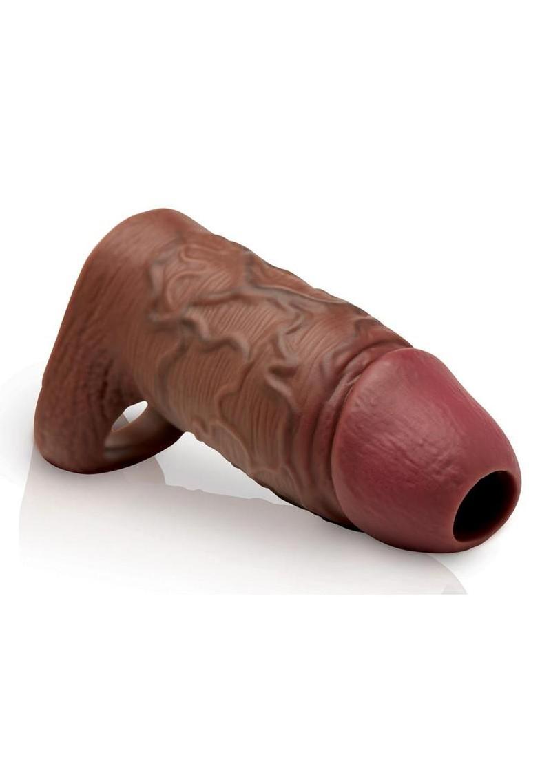 Jock Enhancers Silicone Penis Extension Sleeve – Chocolate