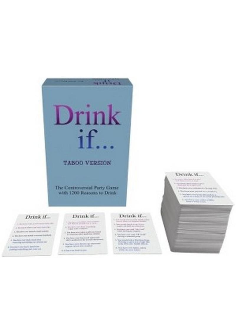 Drink If… Taboo Drinking Game