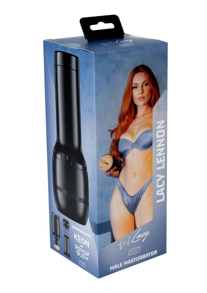 Kiiroo Feel Lacy Lennon Pussy Stroker - PBC - Vanilla