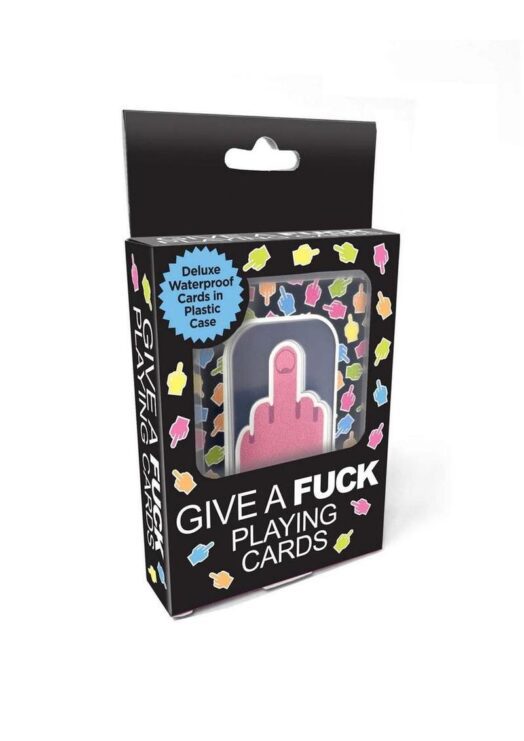 FU Finger Waterproof Playing Cards