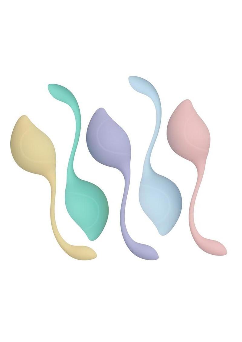 Loveline PelvFit Multiweight Stem Kegel Kit (5 Piece) – Multicolor