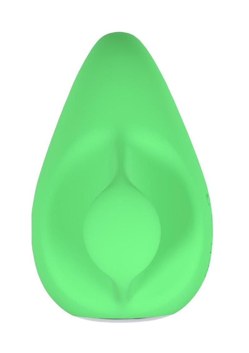 Loveline ErgoDrop 10 Function Silicone Vibrator – Green