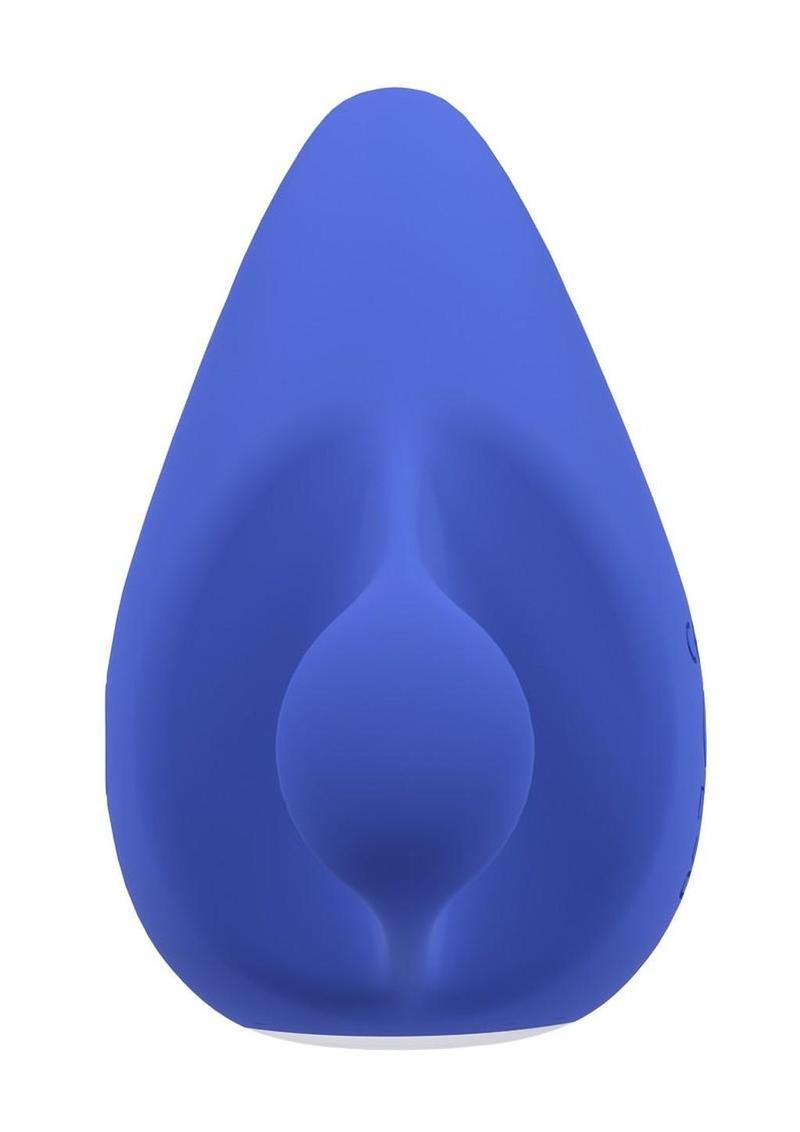 Loveline ErgoDrop 10 Function Silicone Vibrator – Blue