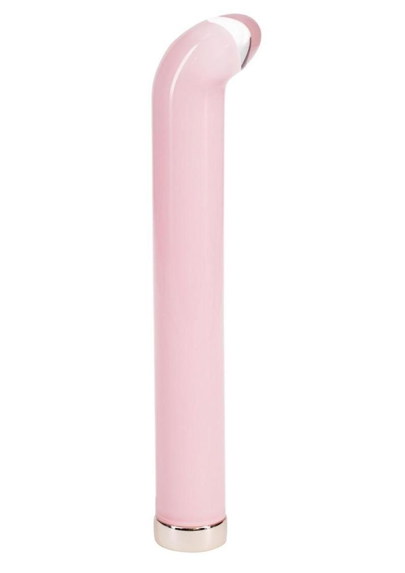 Loveline Aurora 10 Function Rechargeable Glass G-Spot Vibrator 6.3in – Pink