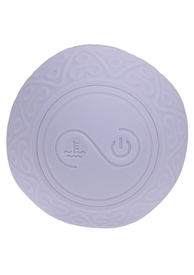 Loveline ComfortPulse 10 Function Vibrating Rechargeable Silicone Duo Massager – Lavender