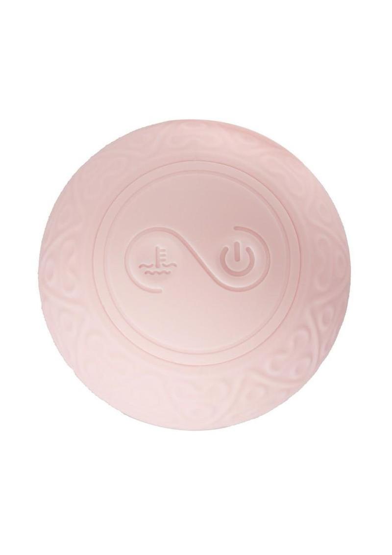 Loveline ComfortPulse 10 Function Vibrating Rechargeable Silicone Duo Massager – Pink