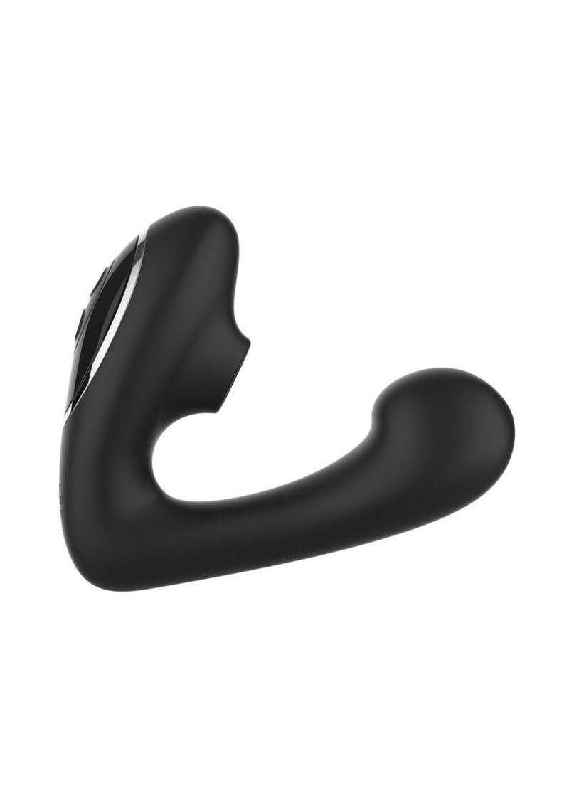 Fifty Shades of Grey Greedy Girl Duet Rechargeable Silicone Dual Stimulator – Black