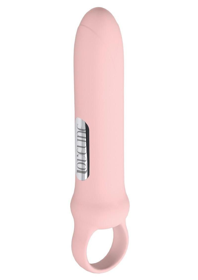 Loveline Harmony Loop Grip 10 Function Rechargeable Silicone Vibrator – Pink