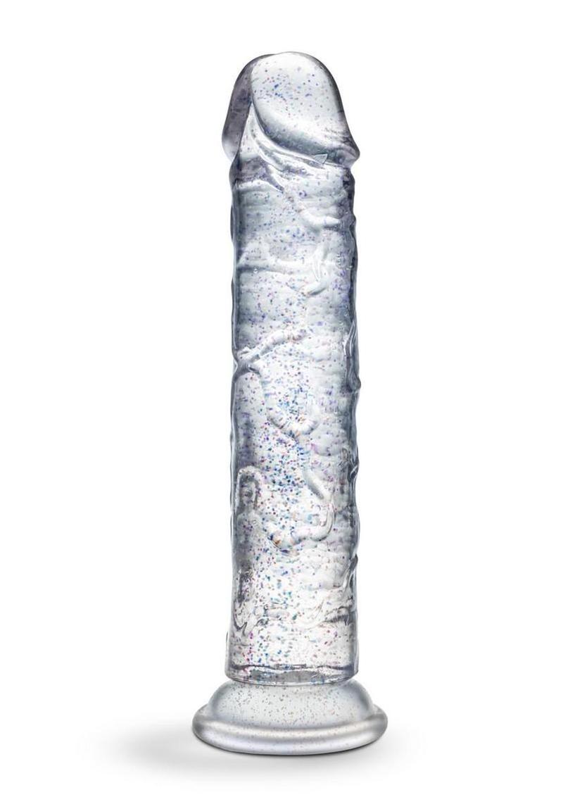 Naturally Yours Gala Dildo 6in – Sparkling Clear