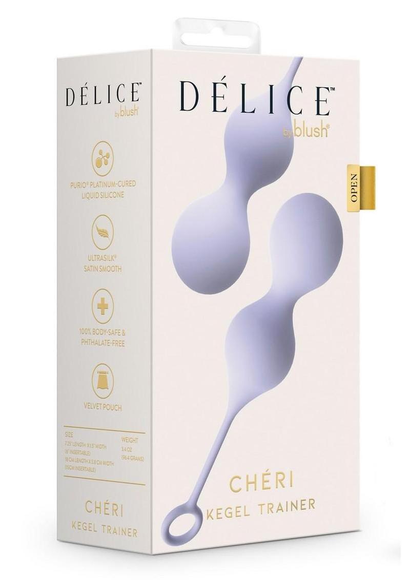 Delice Chéri Silicone Weighted Kegel Trainer - Purple