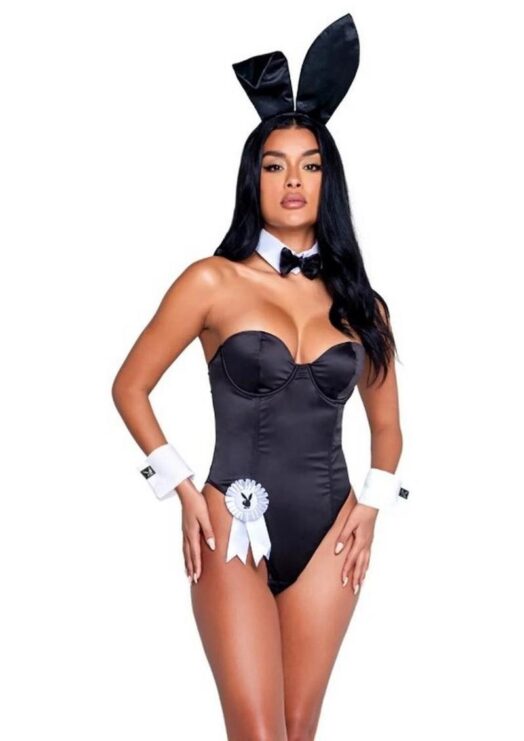 Playboy Classic Bunny Costume - Medium - Black