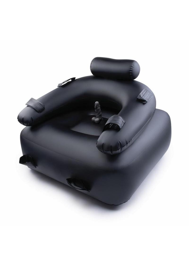 WhipSmart Inflatable Bondage Chair – Black