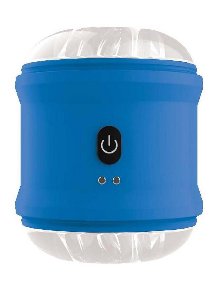 The Royal Masturbator Cylinder Rechargeable – Blue