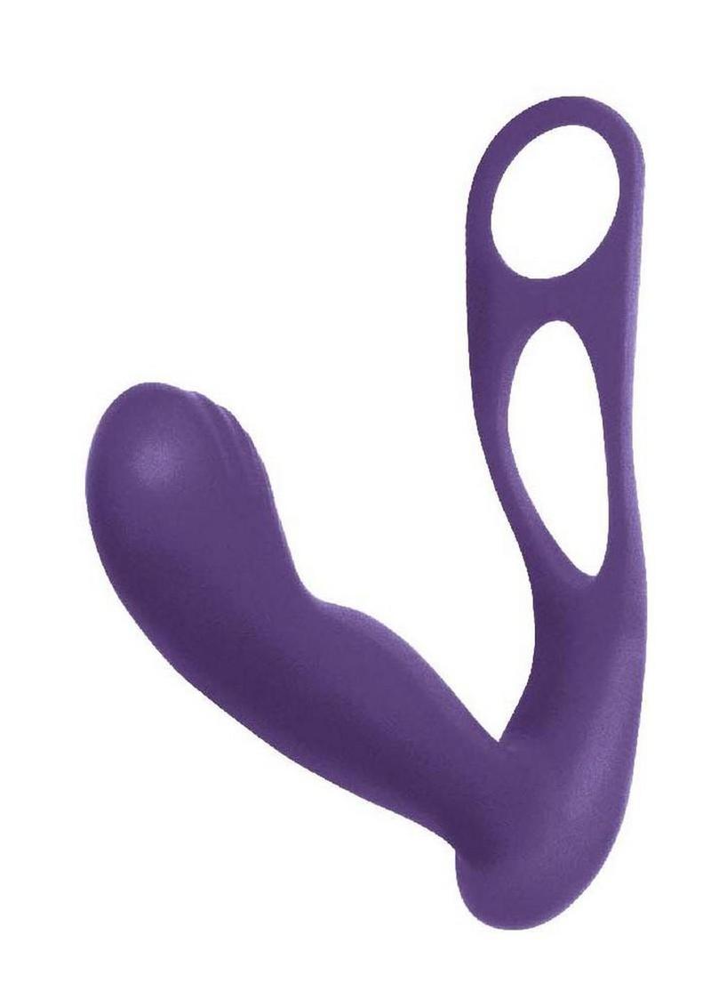 The Royal P-Spot Massager Rechargeable Silicone Prostate Stimulator – Purple