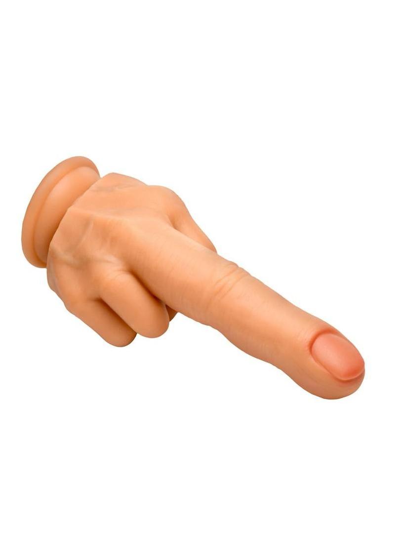Master Series Finger Silicone Dildo – Vanilla