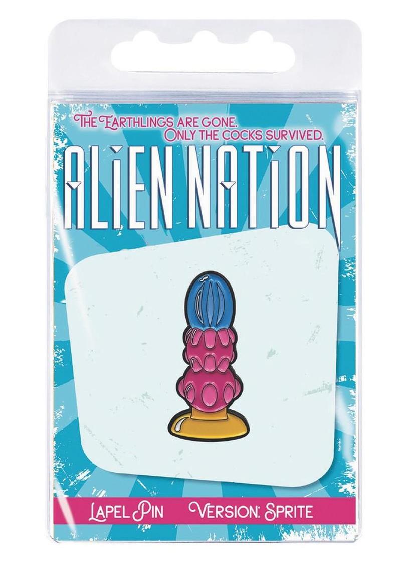 Alien Nation Enamel Pin - Sprite