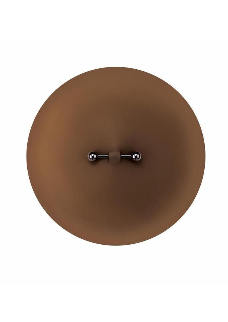 Peekaboo Silicone Pierced Nipple Covers – Chocolate