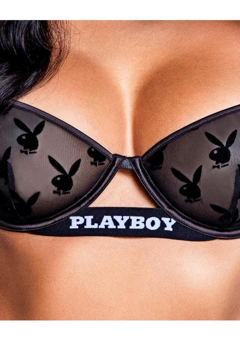 Playboy Bunny Noir Set (2 Piece) – Small – Black