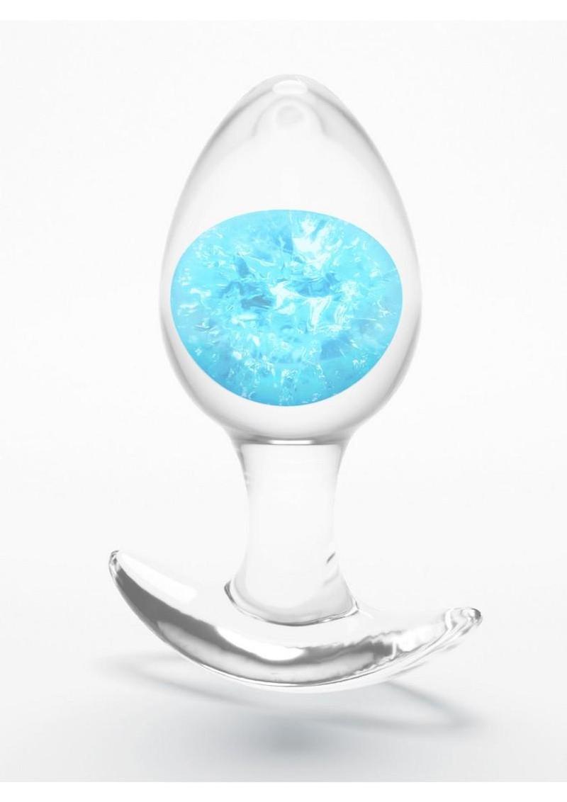 Cosmic Glams Silicone Anal Plug – Medium – Blue