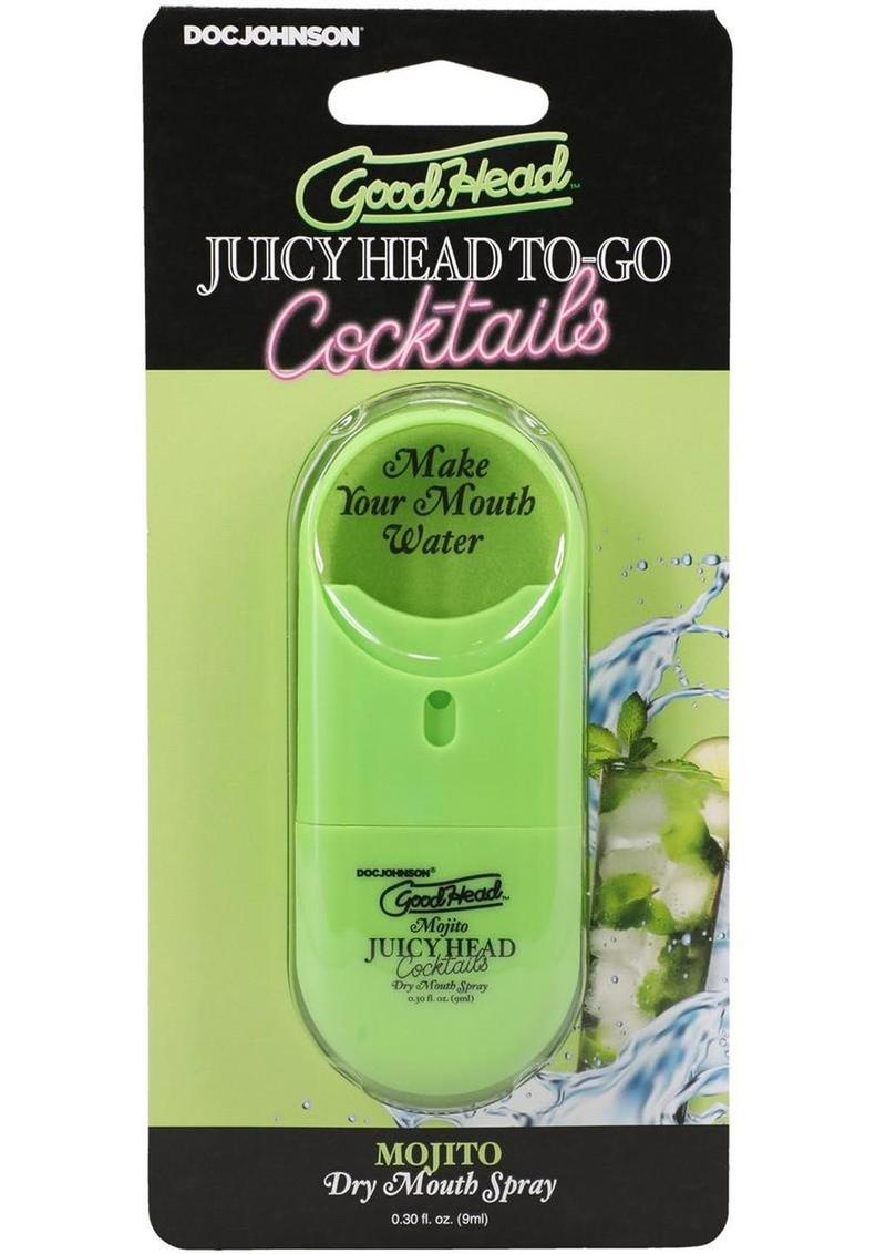 GoodHead Juicy Head Cocktails Dry Mouth Spray To-Go Mojito .30oz