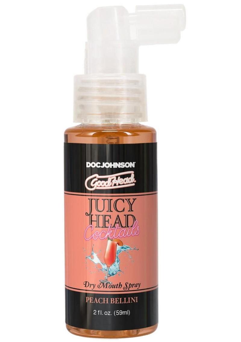 GoodHead Juicy Head Cocktails Dry Mouth Spray 2oz – Peach Bellini