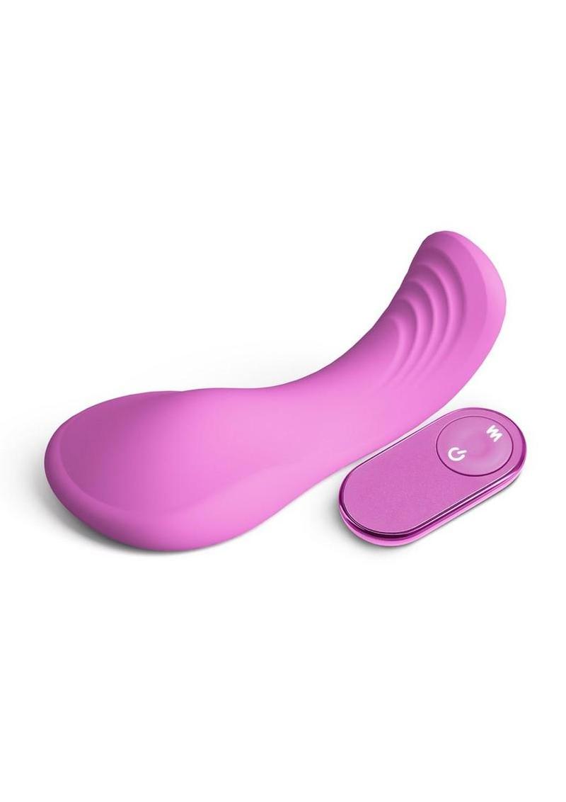 Grinders Rocker Rechargeable Silicone Vibrating Dual Motor Pad with Remote – Pink