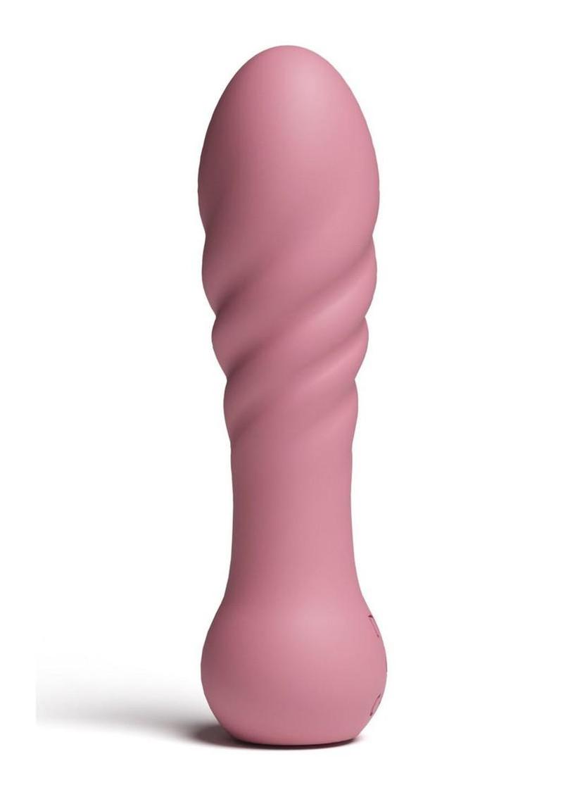 X and O`s Love Rechargeable Silicone Compact Vibrator – Pink