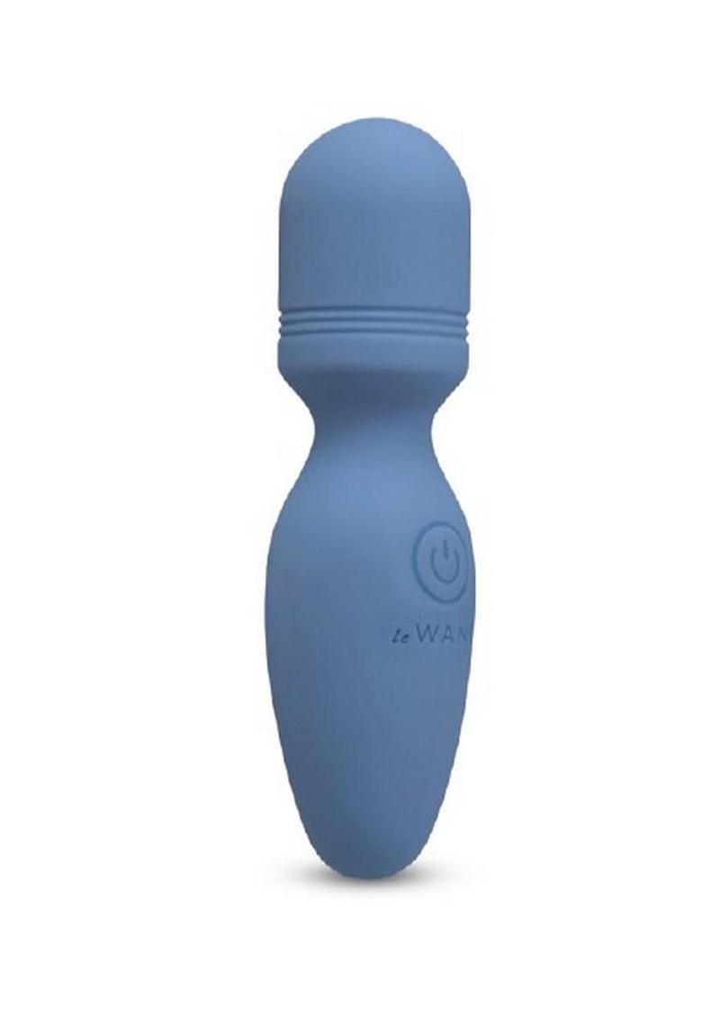 Le Wand Mini Vibe Rechargeable Pocket Wand – Blue