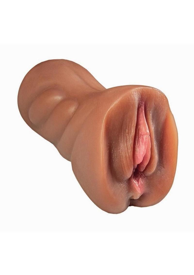 Always Horny My College Lover Evelyn Vibrating Stroker – Pussy/Ass – Chocolate