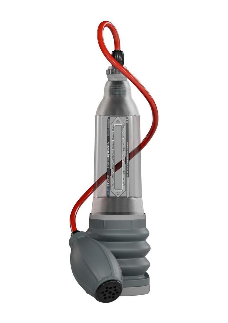 HydroXtreme6 Penis Pump Only – Clear/Gray