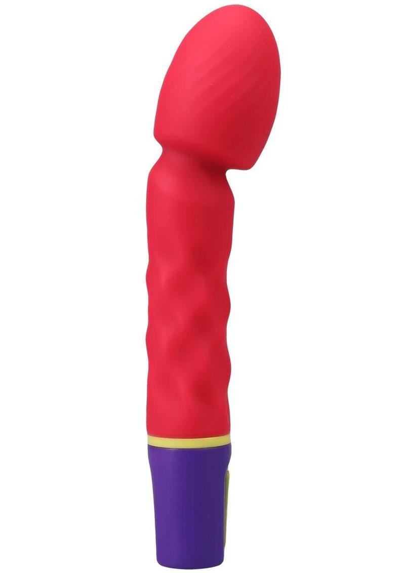Mood Intense G Rechargeable Silicone G-Spot Wand – Pink/Purple