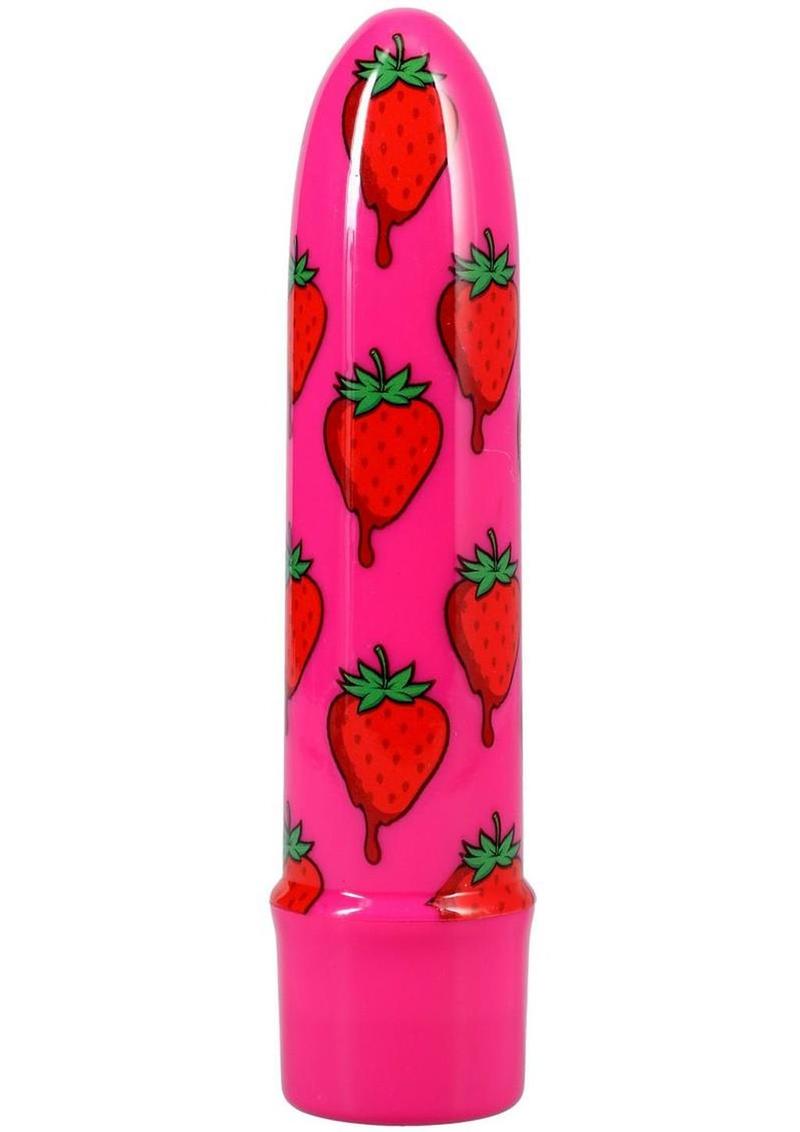 GoodHead Buzz Buddies Strawberries 5in Vibe – Red/Pink