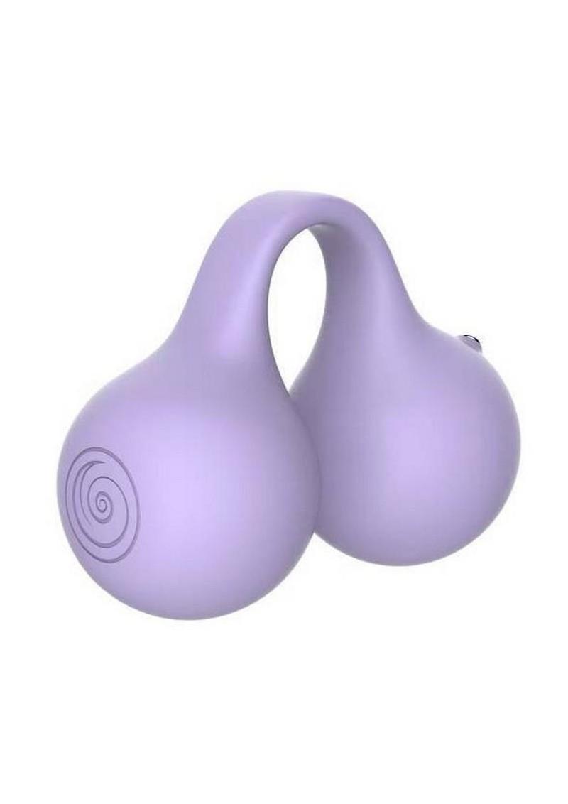 SVibe Snail TWINN Rechargeable Silicone Finger Vibrator with App – Lilac