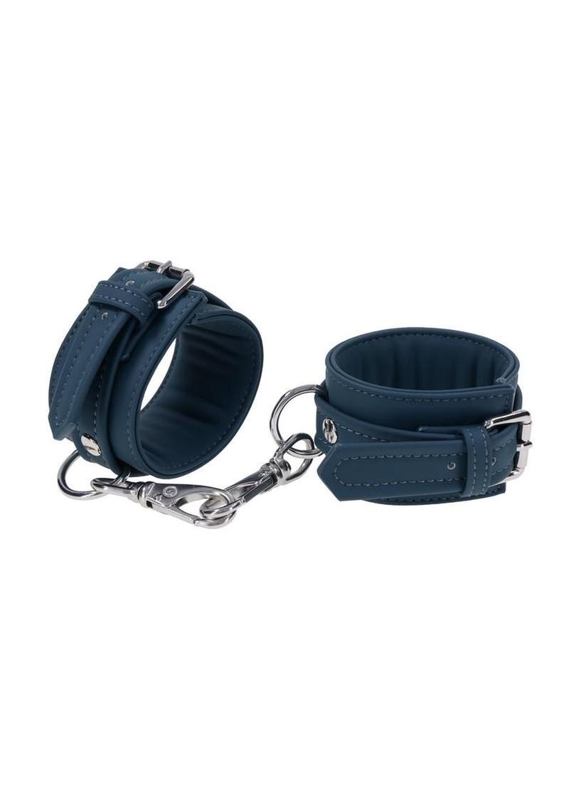 Signature Twilight Tease Handcuffs – Blue/Silver