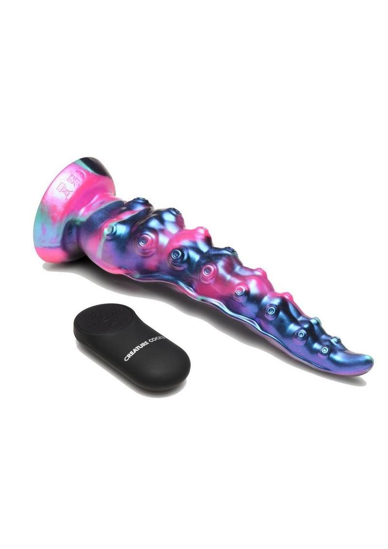 Creature Cocks Tenta-Squirm Squirming and Vibrating Tentacle Rechargeable Silicone Dildo – Multicolor